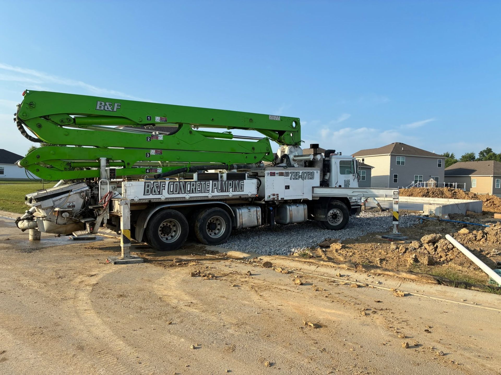 Kelley Ready Mix jobsite